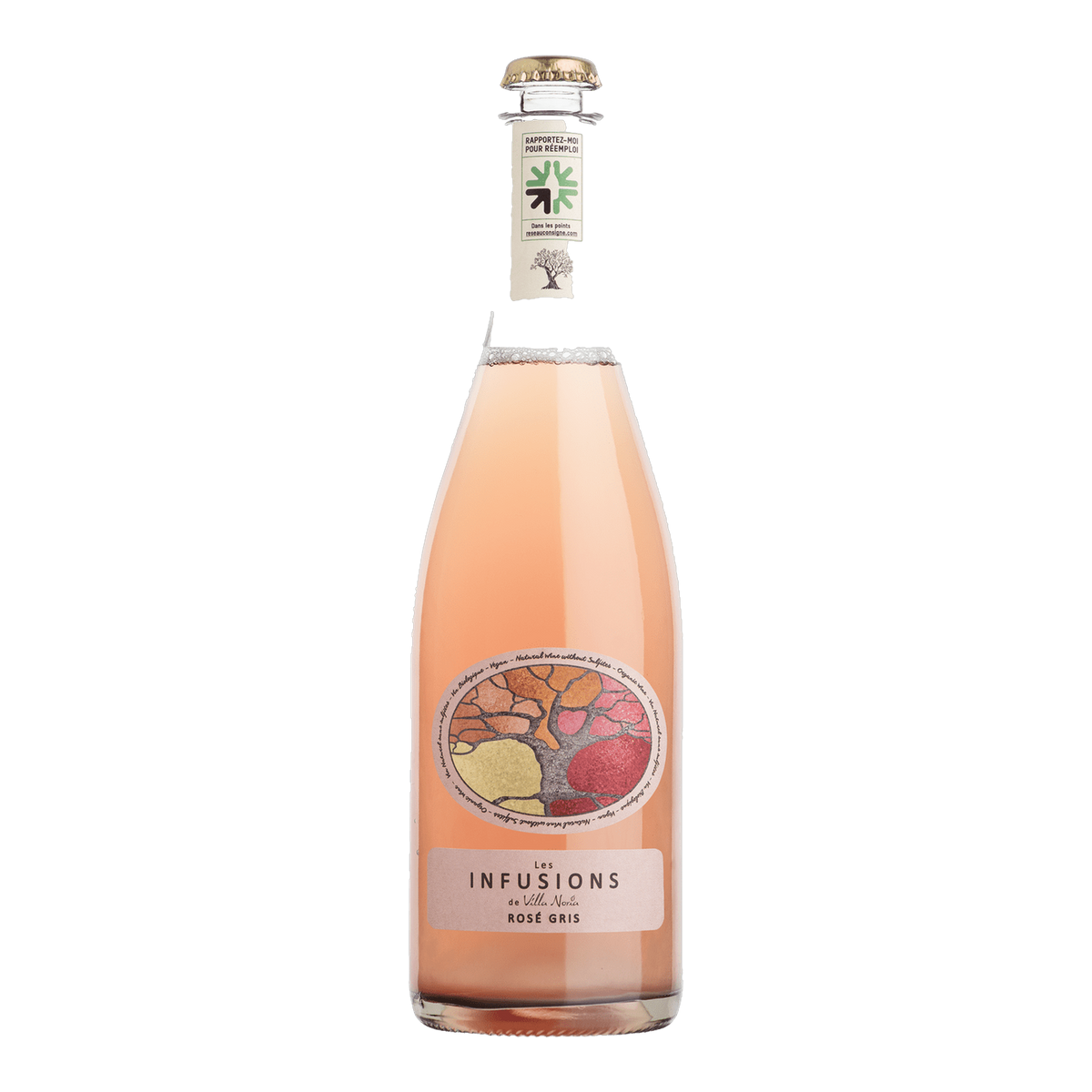 Les Infusions Pet Nat Rosé - Min Franske Vinimportør